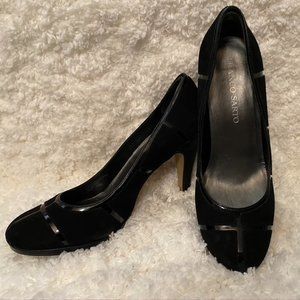Franco Sarto Black 4" heel, Size 8.5